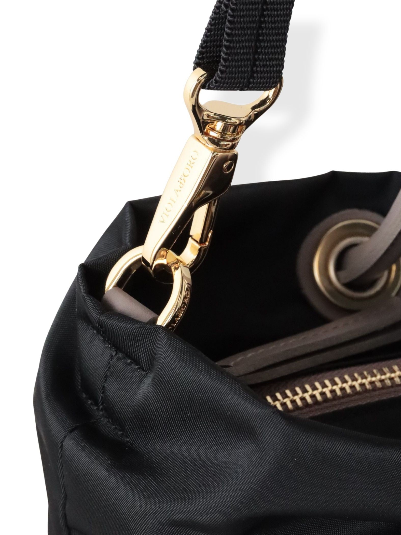 【VIOLAd'ORO】ノットハンドルナイロントート