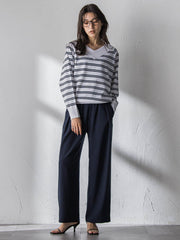 【一瞬で楽とキレイを叶える】タンブラーオックスイージーワイドパンツ≪手洗い可能≫