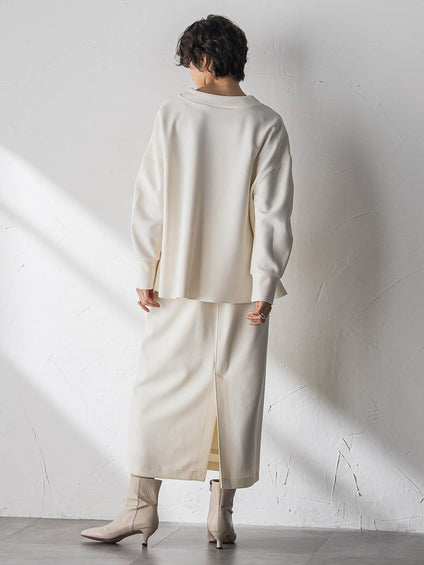 【えらべるSETUP】叶えるIラインスカート≪手洗い可能≫