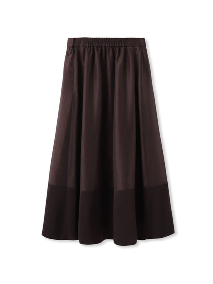 素材切り替えオーガンジースカート