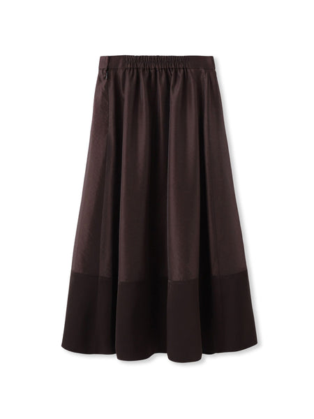 素材切り替えオーガンジースカート