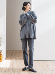 【WEB限定】”楽暖”あったか裏起毛スキニーデニム≪洗濯機で洗える≫