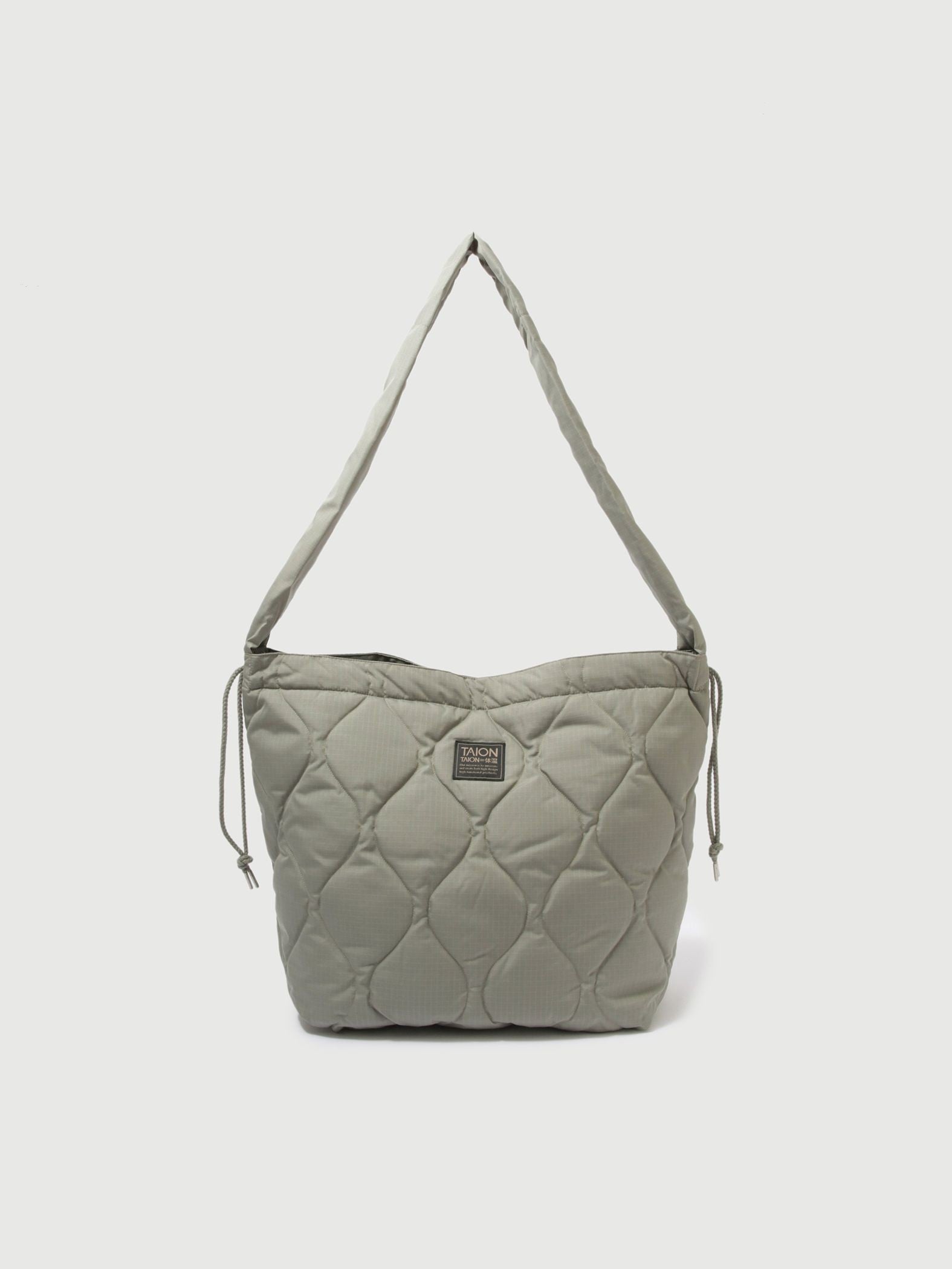 【TAION】ミリタリーダウンショルダーバッグ《手洗い可能》