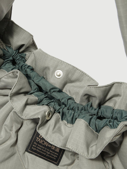 【TAION】ミリタリーダウンショルダーバッグ《手洗い可能》