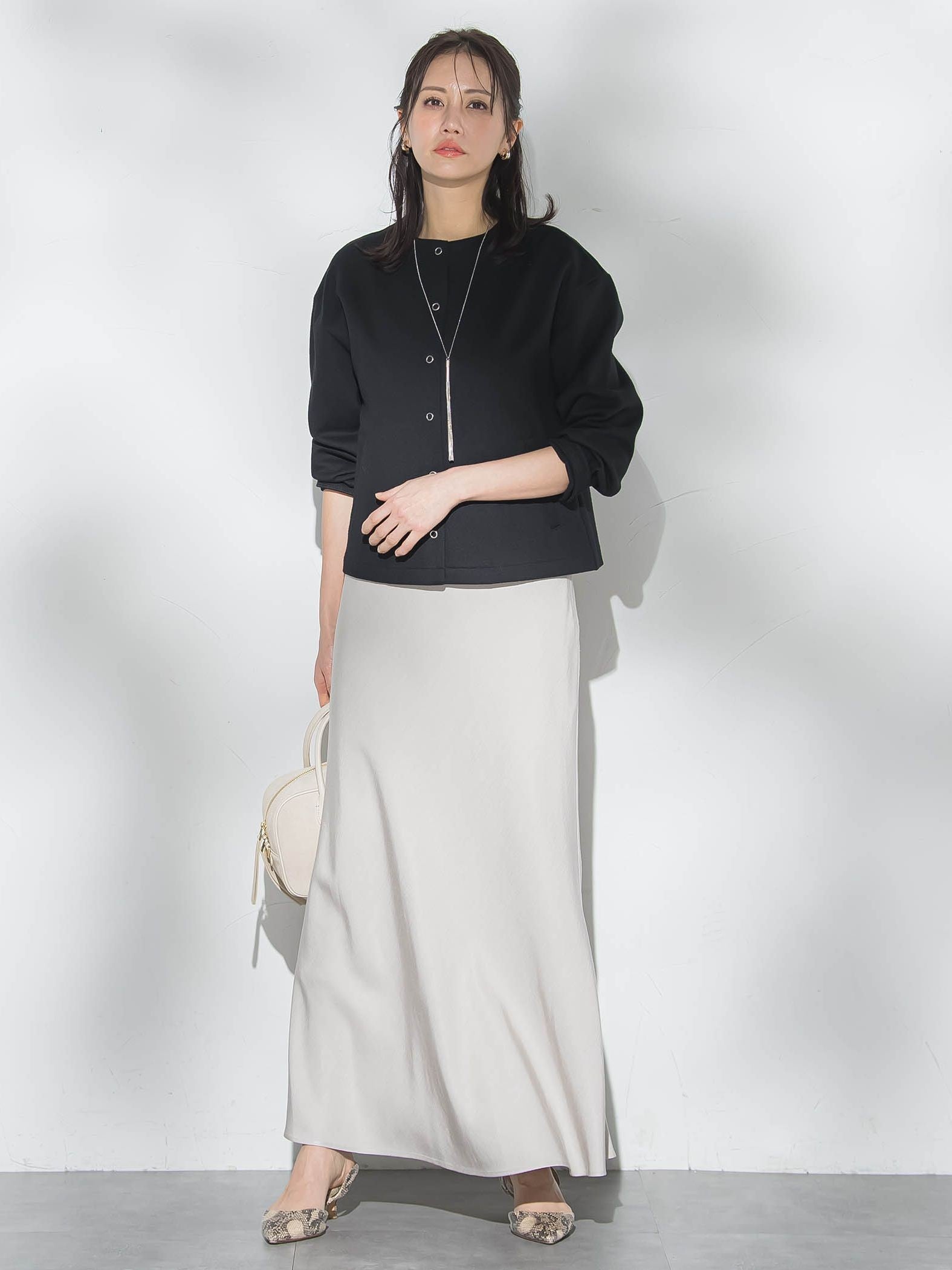 【WEB限定】美フォルムデイリーカーディガン
