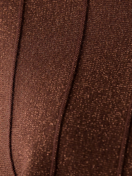 【新色追加】ラメドルマンVネックニット≪手洗い可能≫