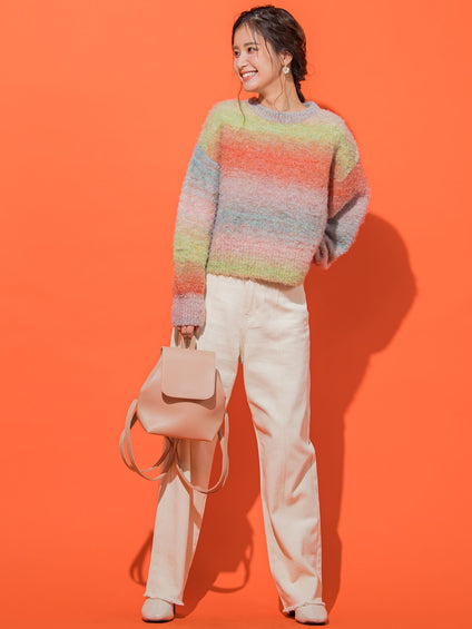 【KOREAN ITEM】フェイクレザーリュックショルダーバッグ
