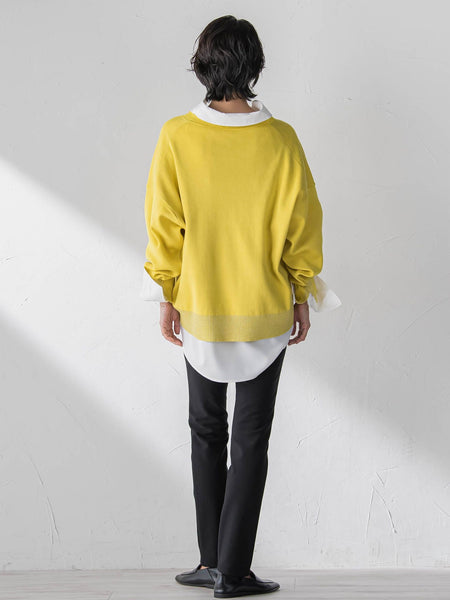 【WEB限定/新色追加】”3コーデが叶う2点セット”ニット×シャツ