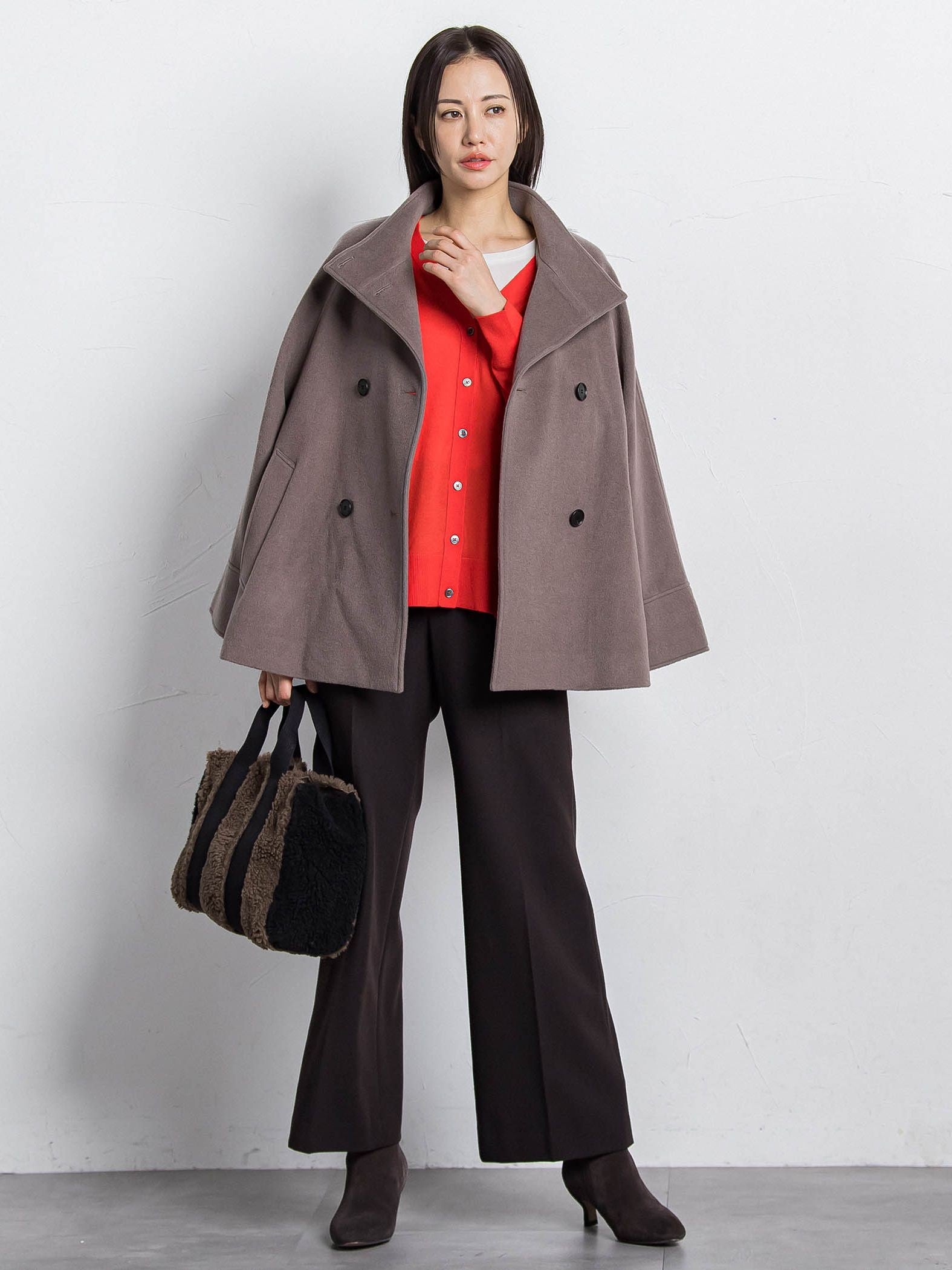 【WEB限定】ウォッシャブルウールカーディガン≪洗える≫