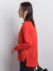 【WEB限定】ベーシックウールカーディガン≪洗える≫