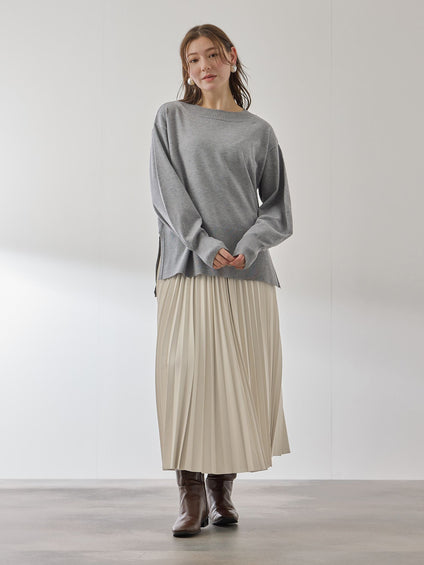 シープナッパチョウプリーツスカート