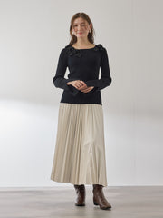 シープナッパチョウプリーツスカート