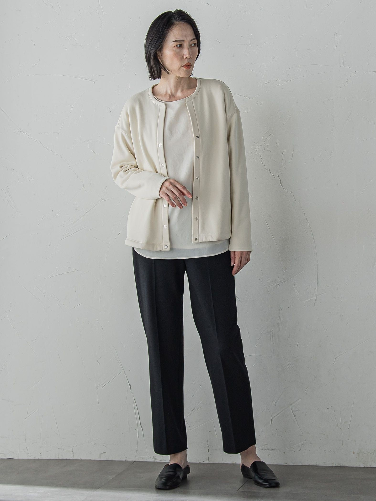 【大きいサイズ】ピクシエスタストレートパンツ≪洗濯機で洗える≫