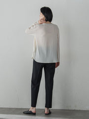 【大きいサイズ】ピクシエスタストレートパンツ≪洗濯機で洗える≫