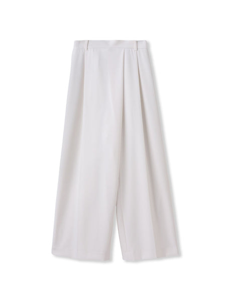 ソフィーツイルストレッチワイドパンツ ≪洗える≫