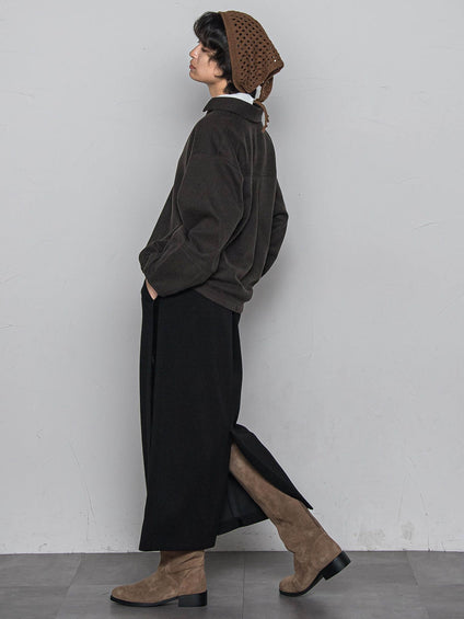 【楽・美・軽】スキッパーブラウス≪手洗い可能≫