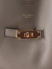 【VIOLAd'ORO】イタリアンWフェイスレザートートバッグ