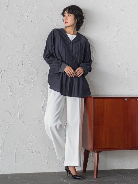【WEB限定】シルキーローンブラウス