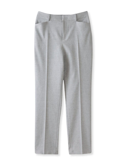 【WEB限定/+5cm丈長め】シェルタリングテーパードパンツ