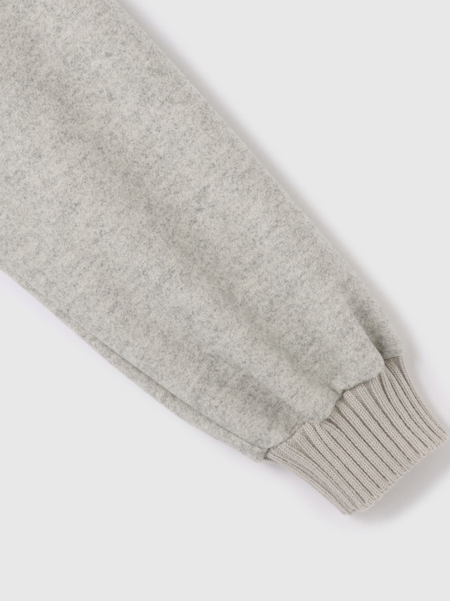 ソフトニットメルトンキーネックワンピース≪手洗い可能≫