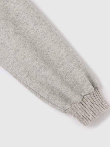 ソフトニットメルトンキーネックワンピース≪手洗い可能≫