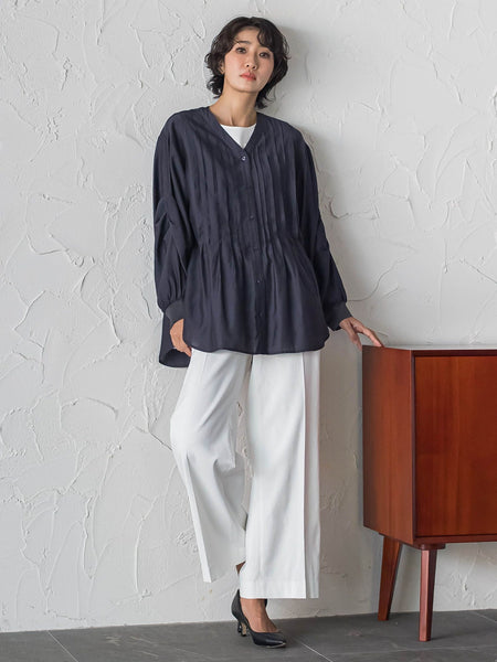 【WEB限定】シルキーローンブラウス