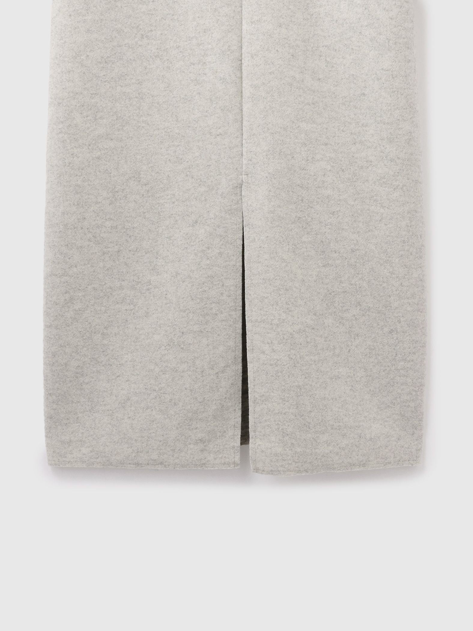 ソフトニットメルトンキーネックワンピース≪手洗い可能≫