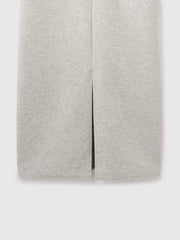 ソフトニットメルトンキーネックワンピース≪手洗い可能≫