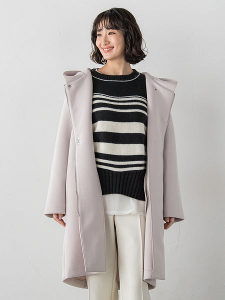 【WEB限定】”ふんわり着心地”ランダムボーダーニット