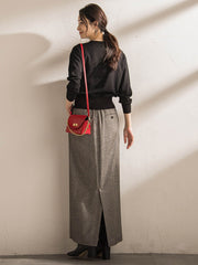 【WEB限定】クルーネックカーディガン≪11号あり/洗える≫