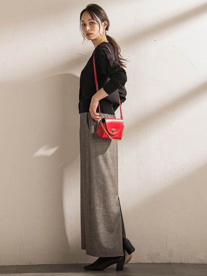 【WEB限定】クルーネックカーディガン≪11号あり/洗える≫