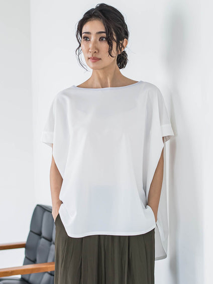 【WEB限定】ゆったりシルエットカットソー≪洗濯機で洗える≫