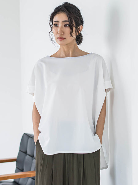 【WEB限定】ゆったりシルエットカットソー≪洗濯機で洗える≫