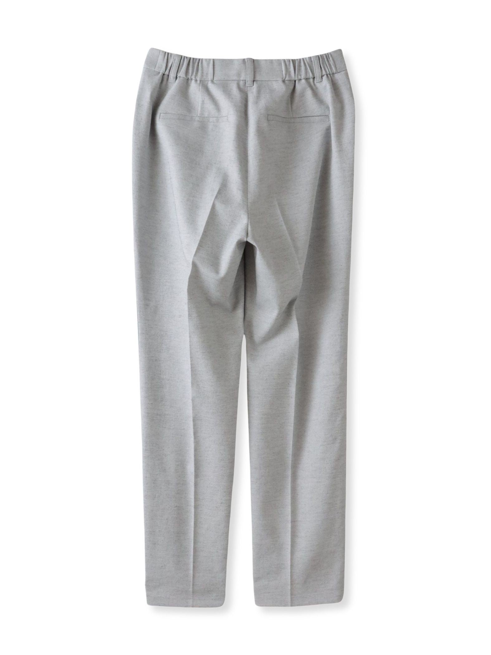 【WEB限定/+5cm丈長め】シェルタリングテーパードパンツ