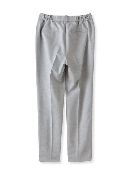 【WEB限定/+5cm丈長め】シェルタリングテーパードパンツ