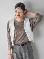 【WEB限定】≪背中美人革命≫汗染み防止バックポイントロンT