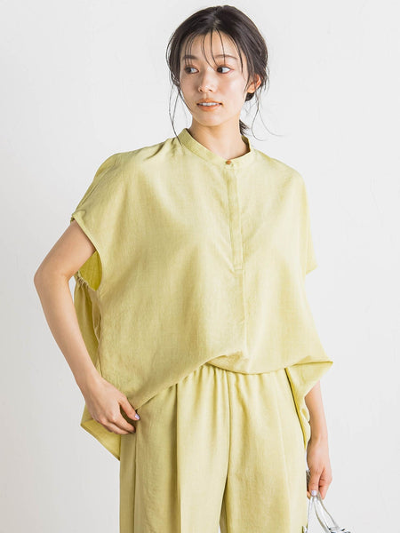 タンブラーブッチャーブラウス≪手洗い可能≫