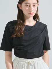 カットドレープTシャツ≪洗濯機で洗える≫