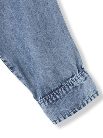 ゆれるデニムジャケット