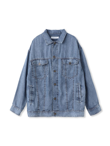 ゆれるデニムジャケット