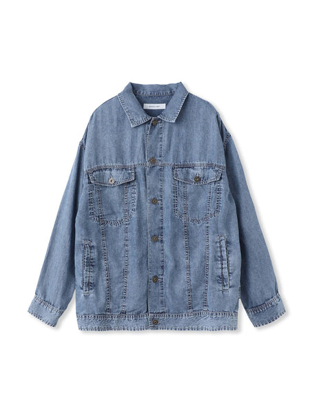 ゆれるデニムジャケット