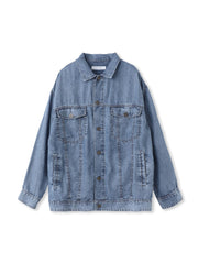 ゆれるデニムジャケット