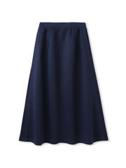 軽量ボンディングスカートセットアップ≪洗濯機で洗える≫