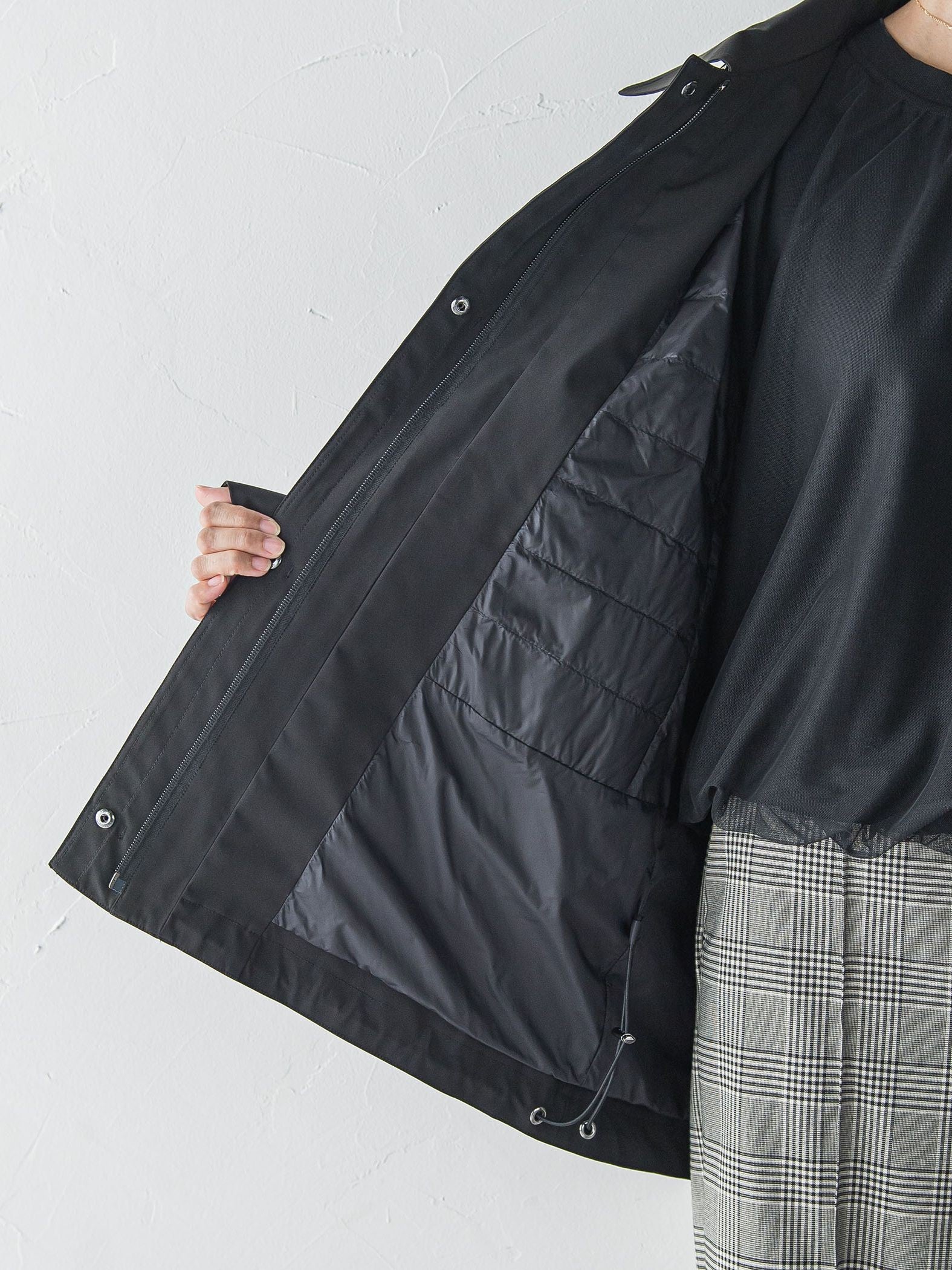 パーテーションダウンステンジャケット≪洗濯機で洗える≫