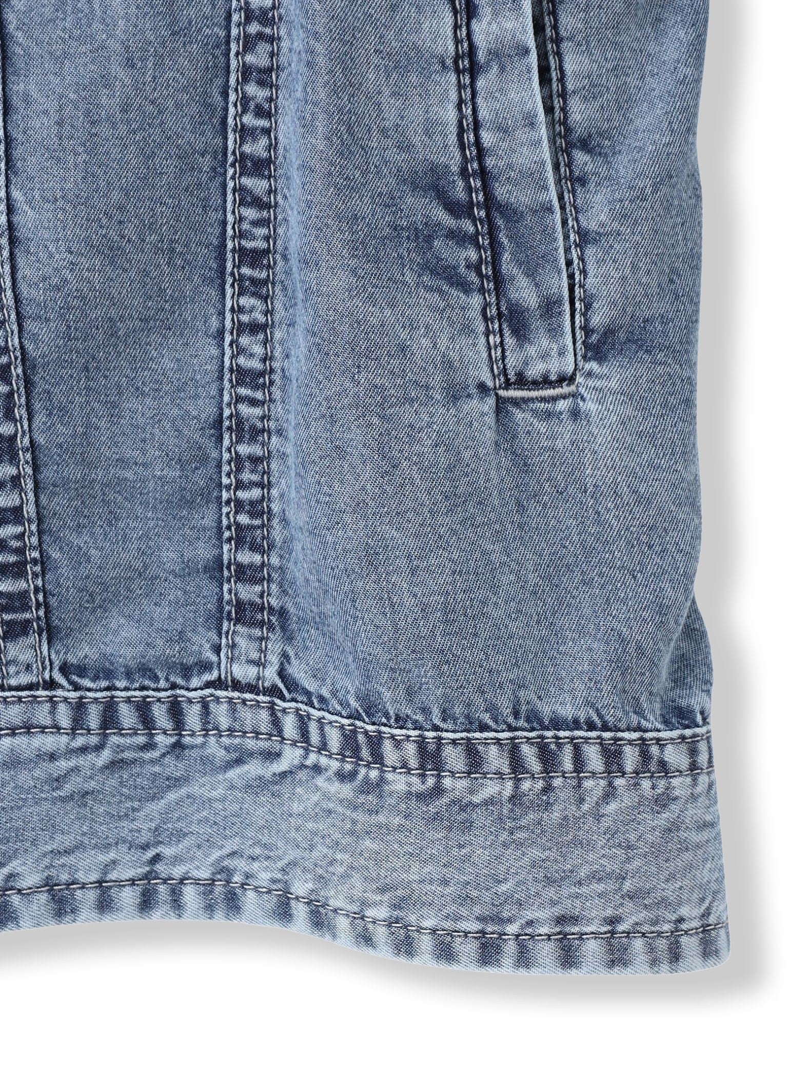 ゆれるデニムジャケット