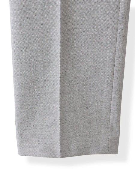 【WEB限定/+5cm丈長め】シェルタリングテーパードパンツ