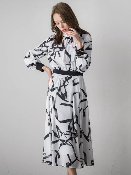 トゥシューズワンピース