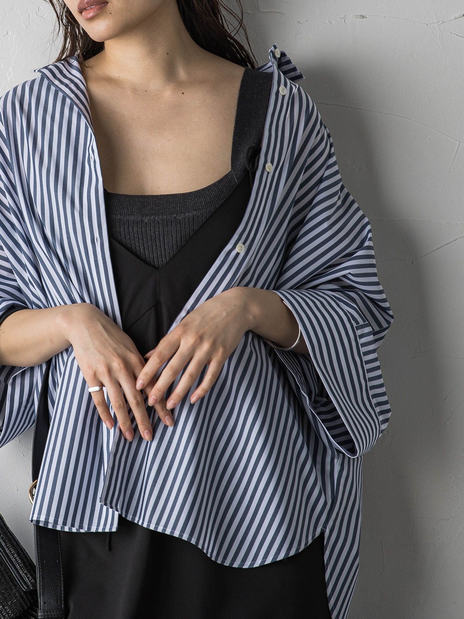 ワイドカフスドルマンシャツ≪洗濯機で洗える≫