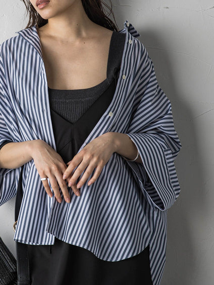 ワイドカフスドルマンシャツ≪洗濯機で洗える≫