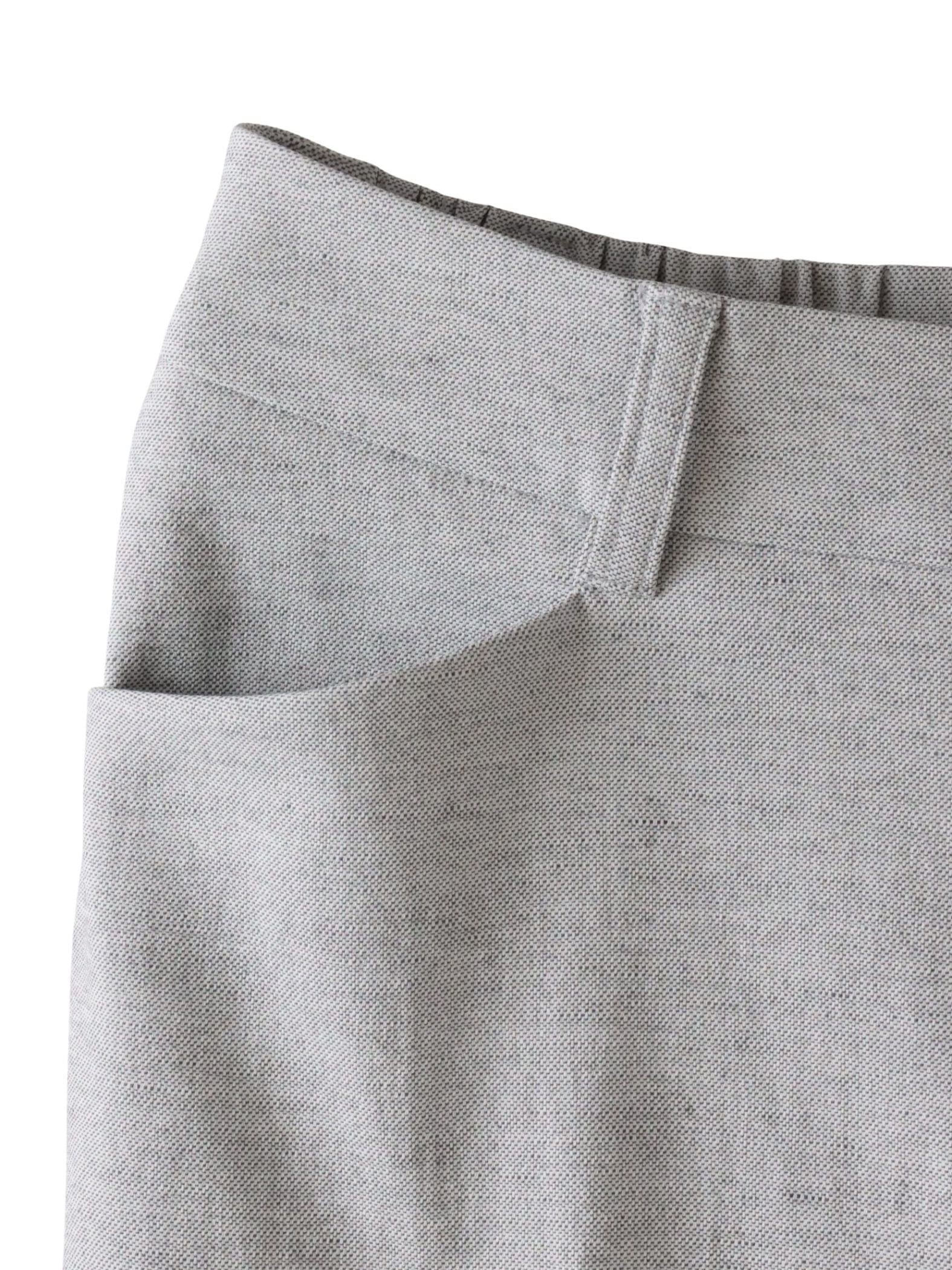 【WEB限定/+5cm丈長め】シェルタリングテーパードパンツ